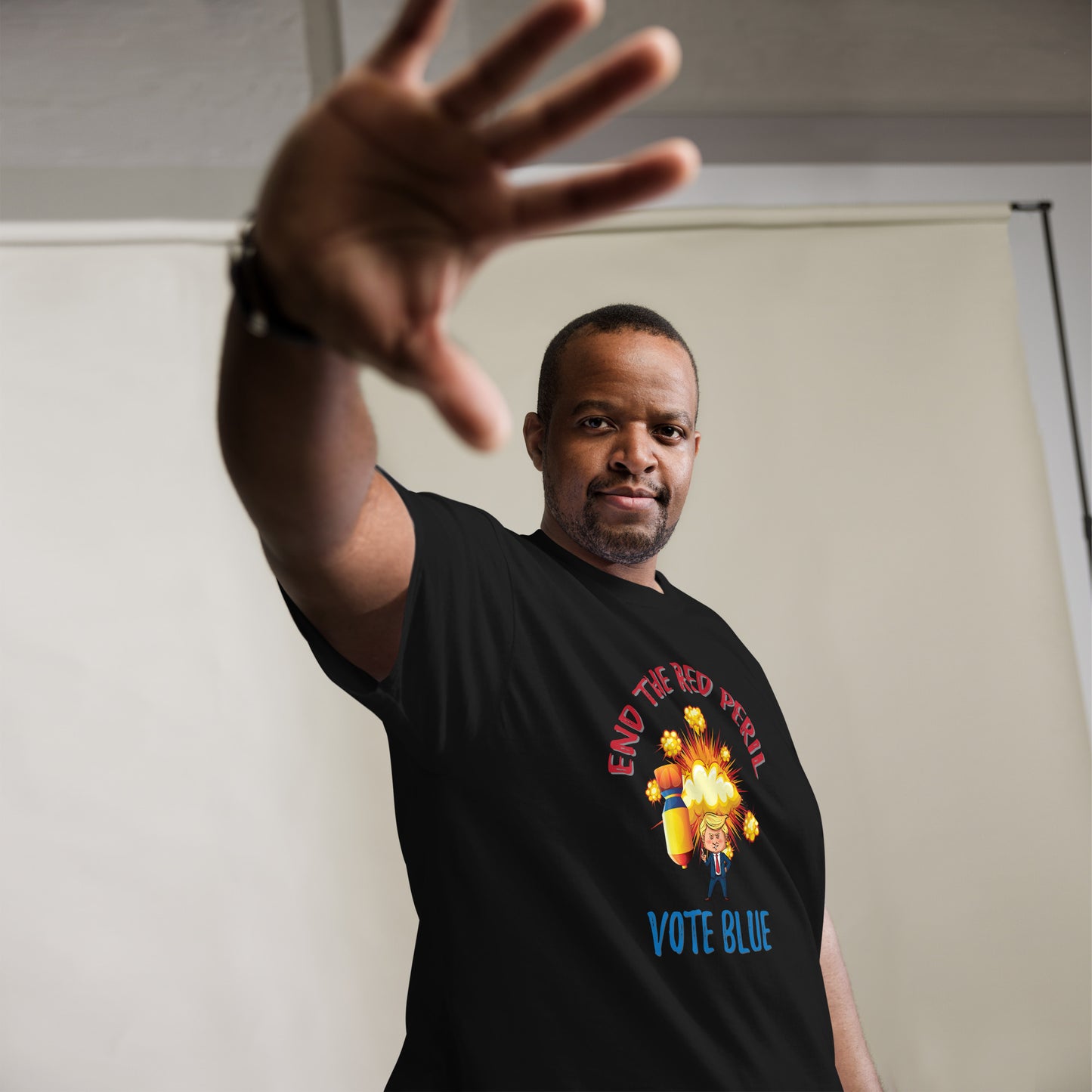 End the Red Peril Men's classic tee
