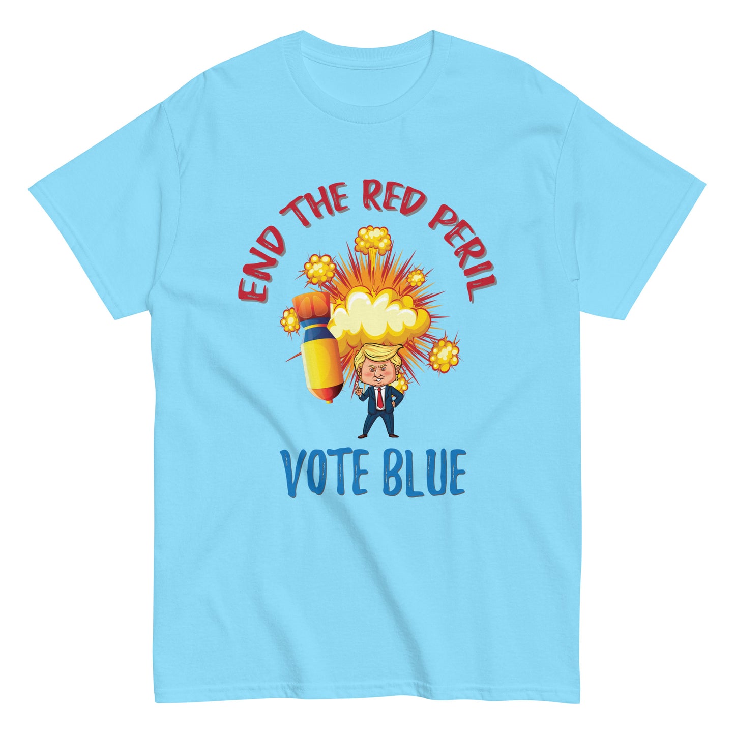 End the Red Peril Men's classic tee