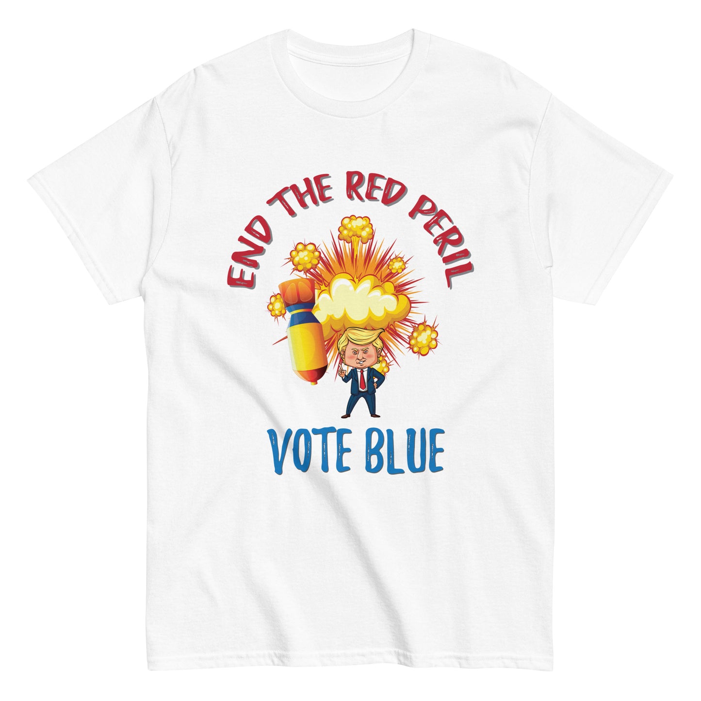 End the Red Peril Men's classic tee