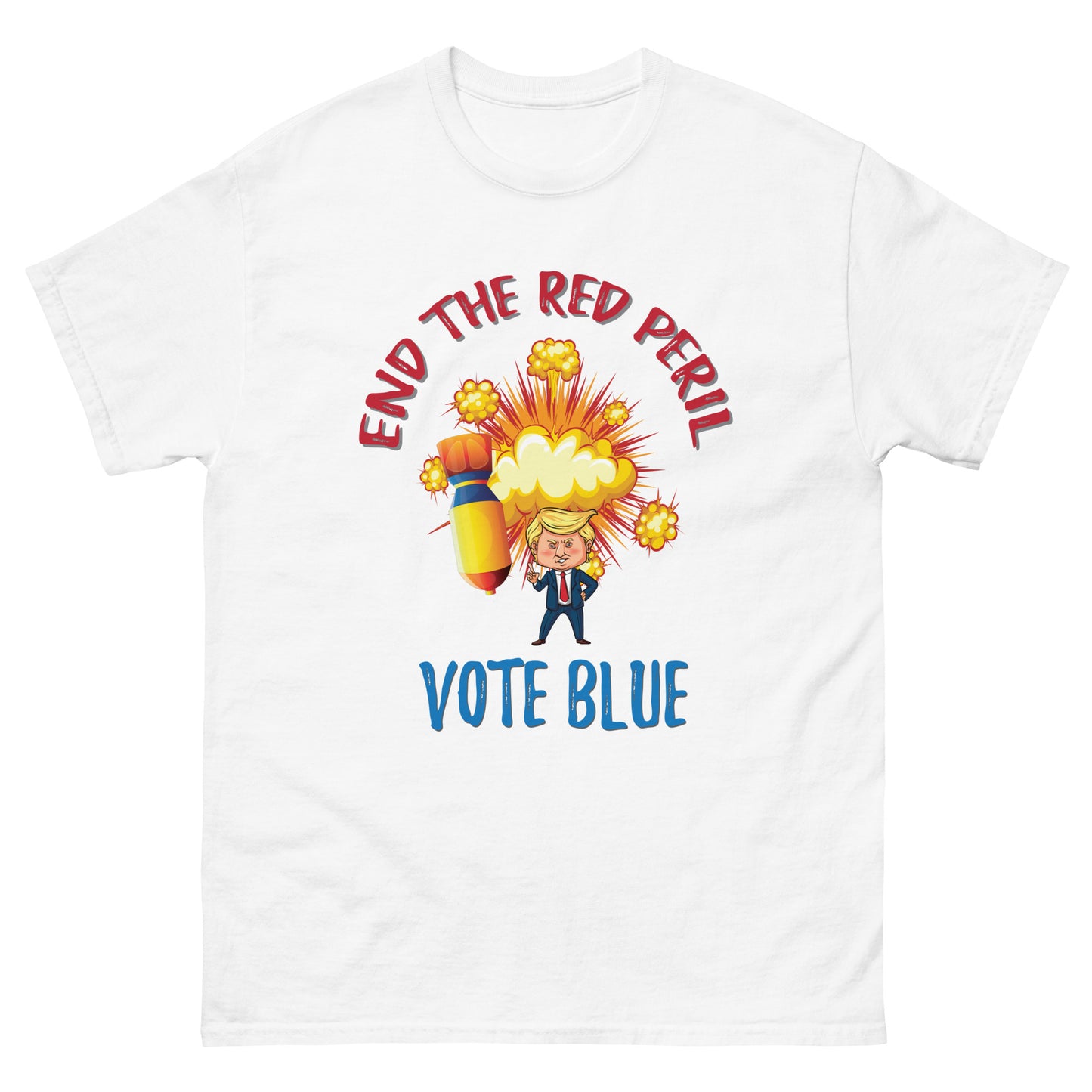 End the Red Peril Men's classic tee