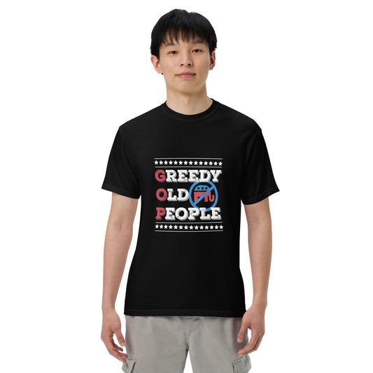 Greedy Old Men garment-dyed heavyweight t-shirt