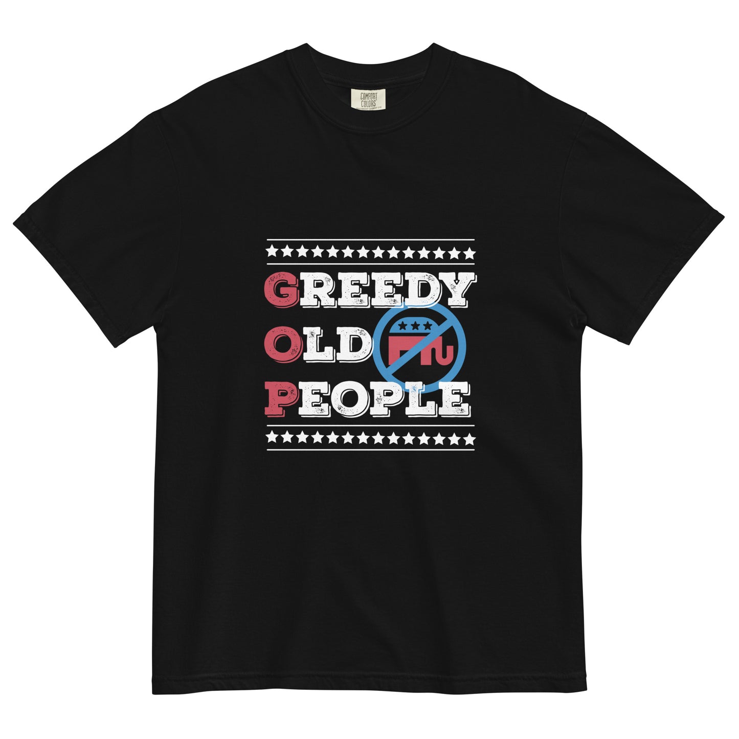 Greedy Old Men garment-dyed heavyweight t-shirt