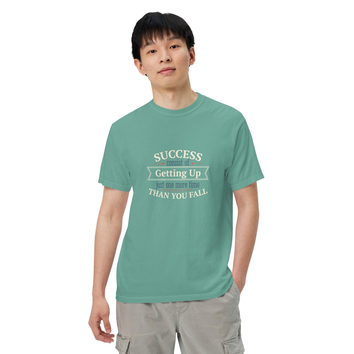 Success garment-dyed heavyweight t-shirt