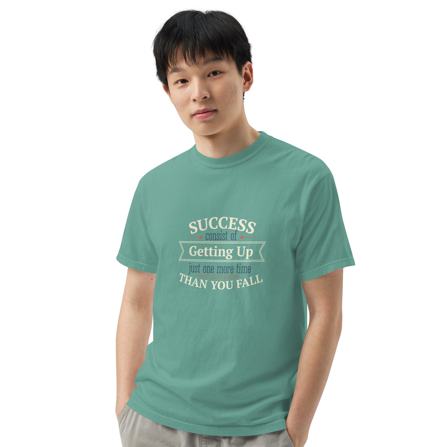 Success garment-dyed heavyweight t-shirt