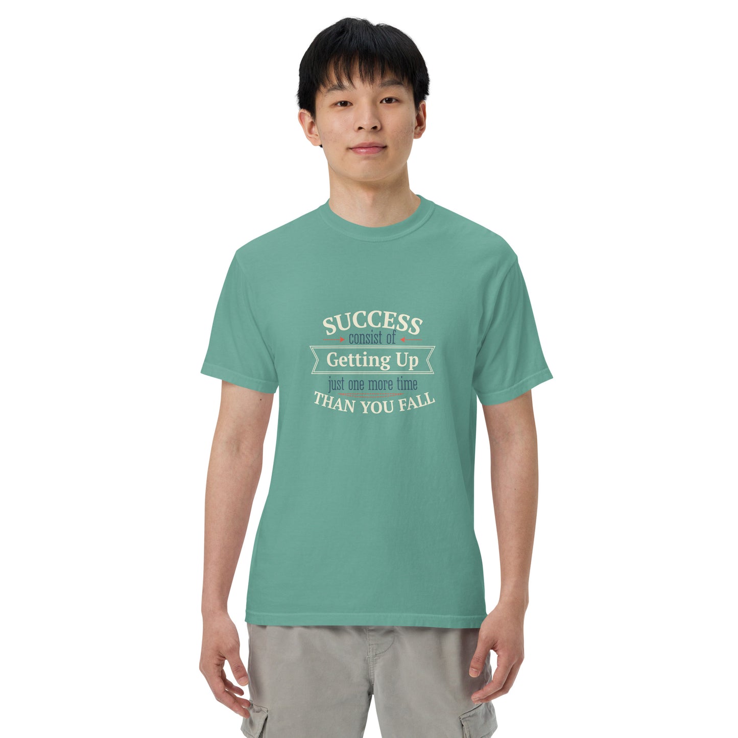 Success garment-dyed heavyweight t-shirt
