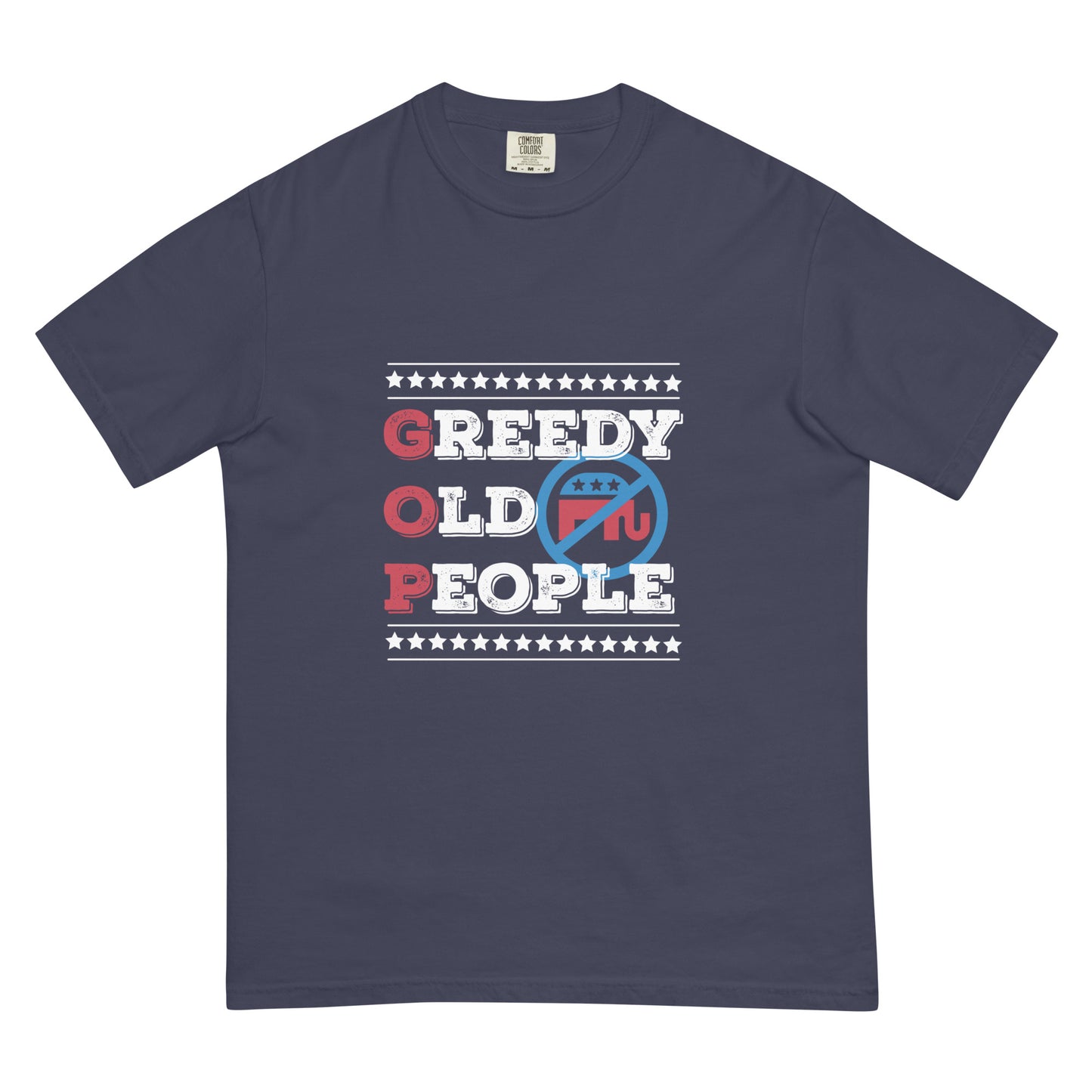 Greedy Old Men garment-dyed heavyweight t-shirt