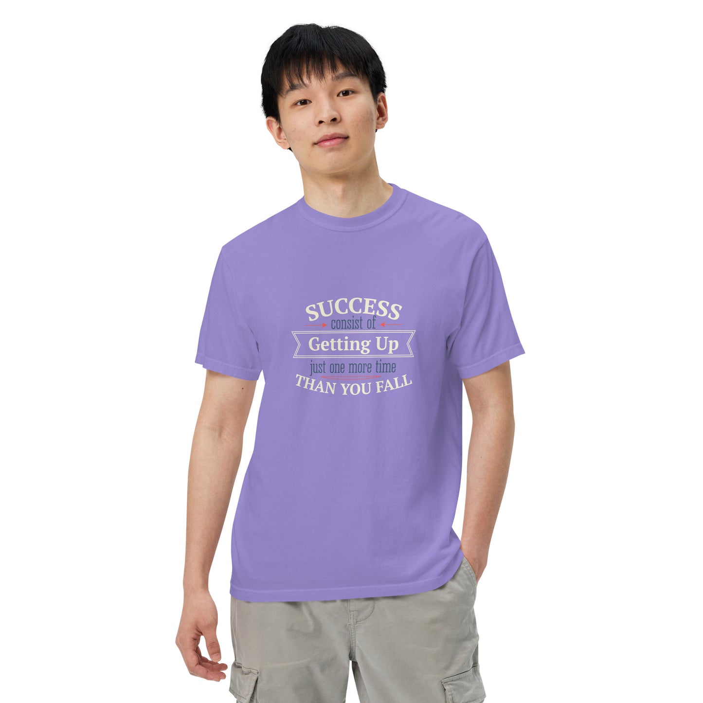 Success garment-dyed heavyweight t-shirt