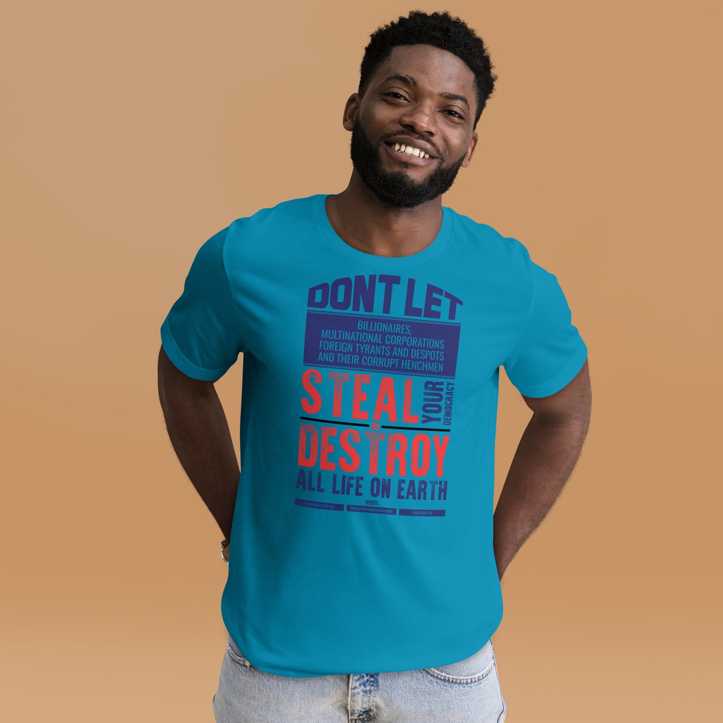 Men's t-shirt Don't Let Them Steal