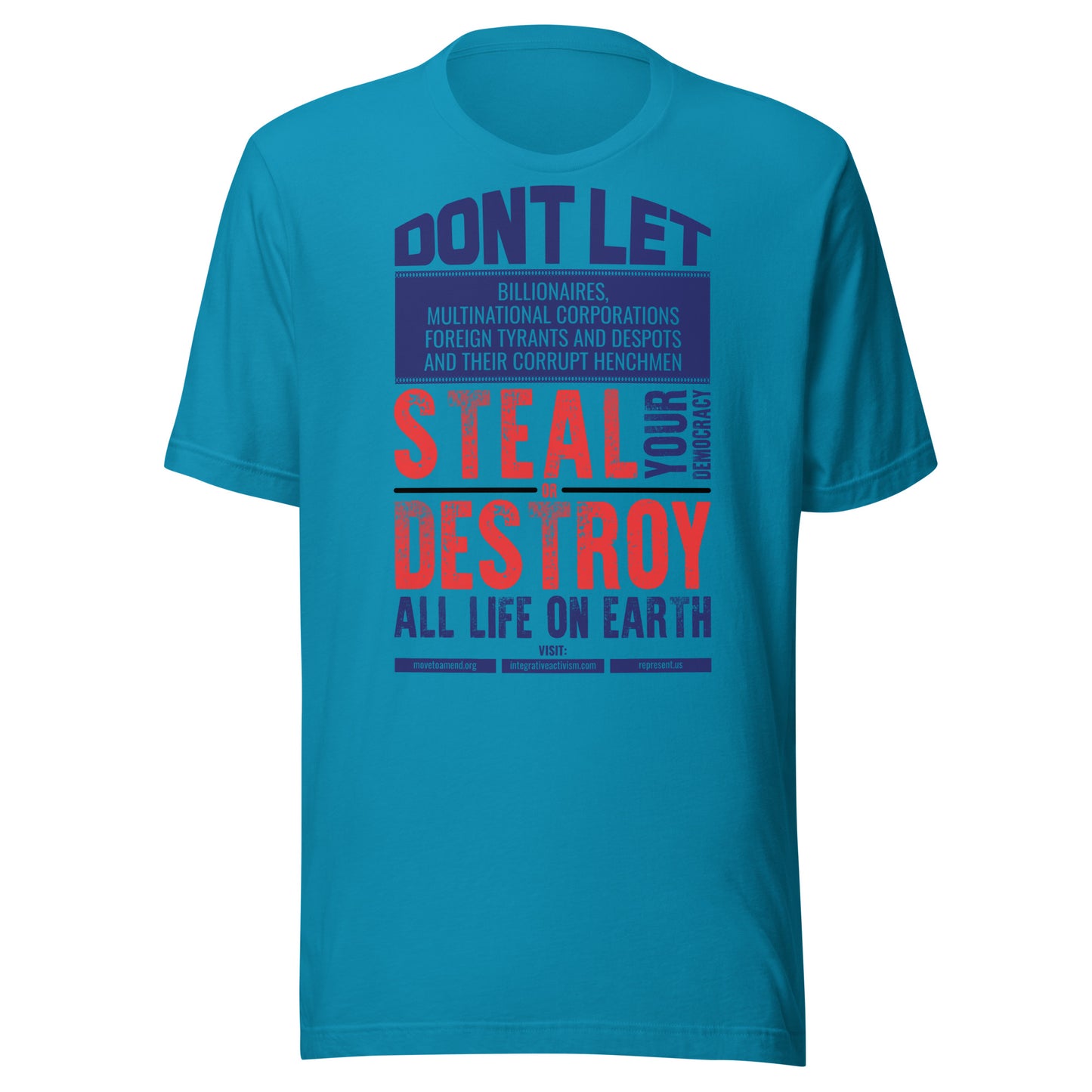 Men's t-shirt Don't Let Them Steal