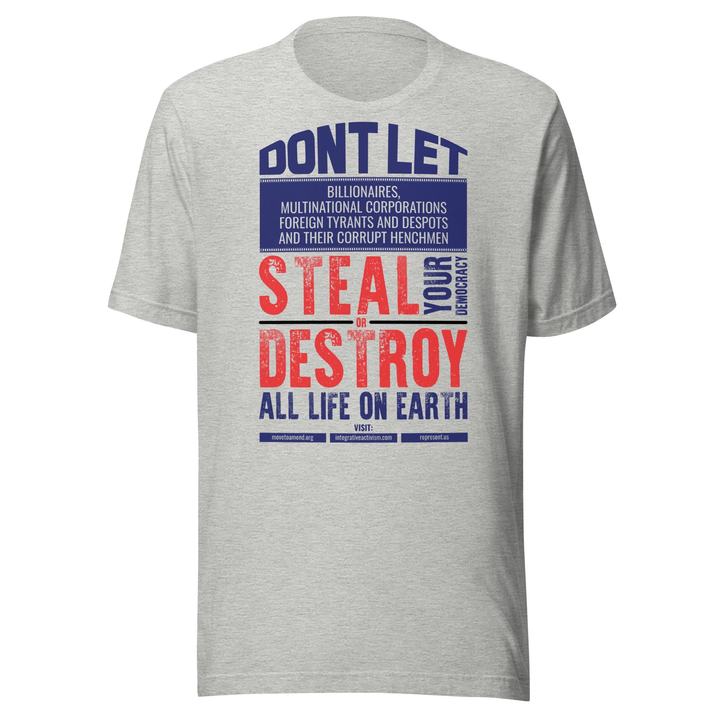 Men's t-shirt Don't Let Them Steal