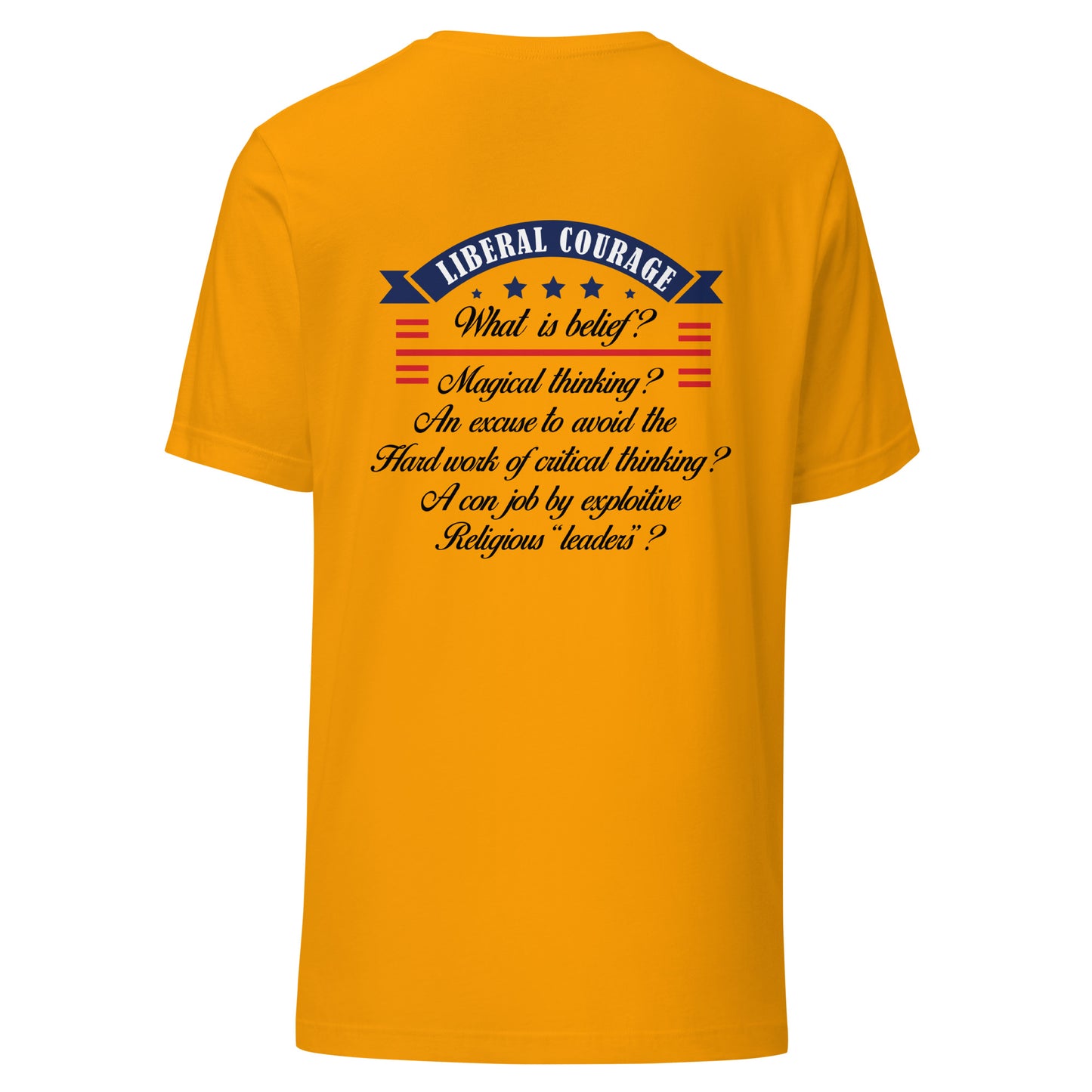 Women's t-shirt What is Belief?