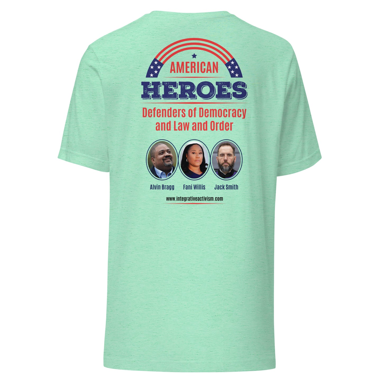 Women American Heroes Graphic Tee: Wear Your Pride!