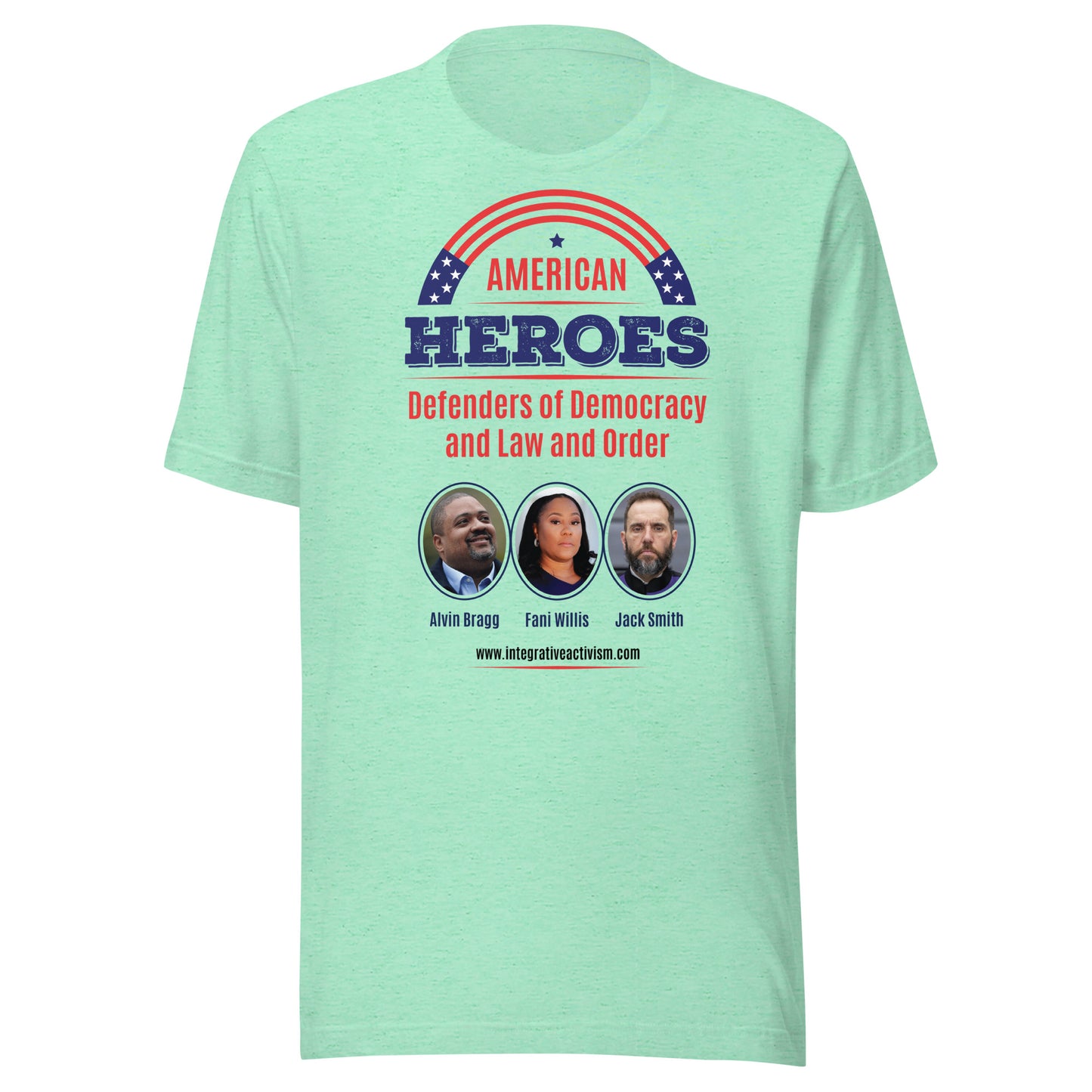 Men's American Heroes Graphic Tee: Wear Your Pride!
