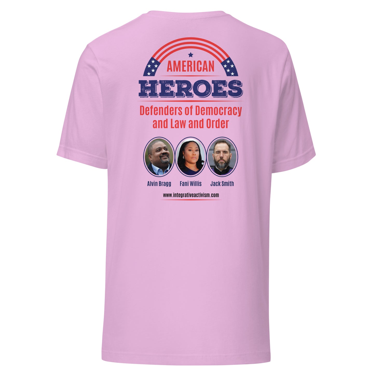 Women American Heroes Graphic Tee: Wear Your Pride!