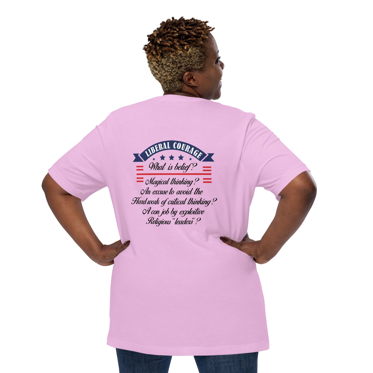 Women's t-shirt What is Belief?