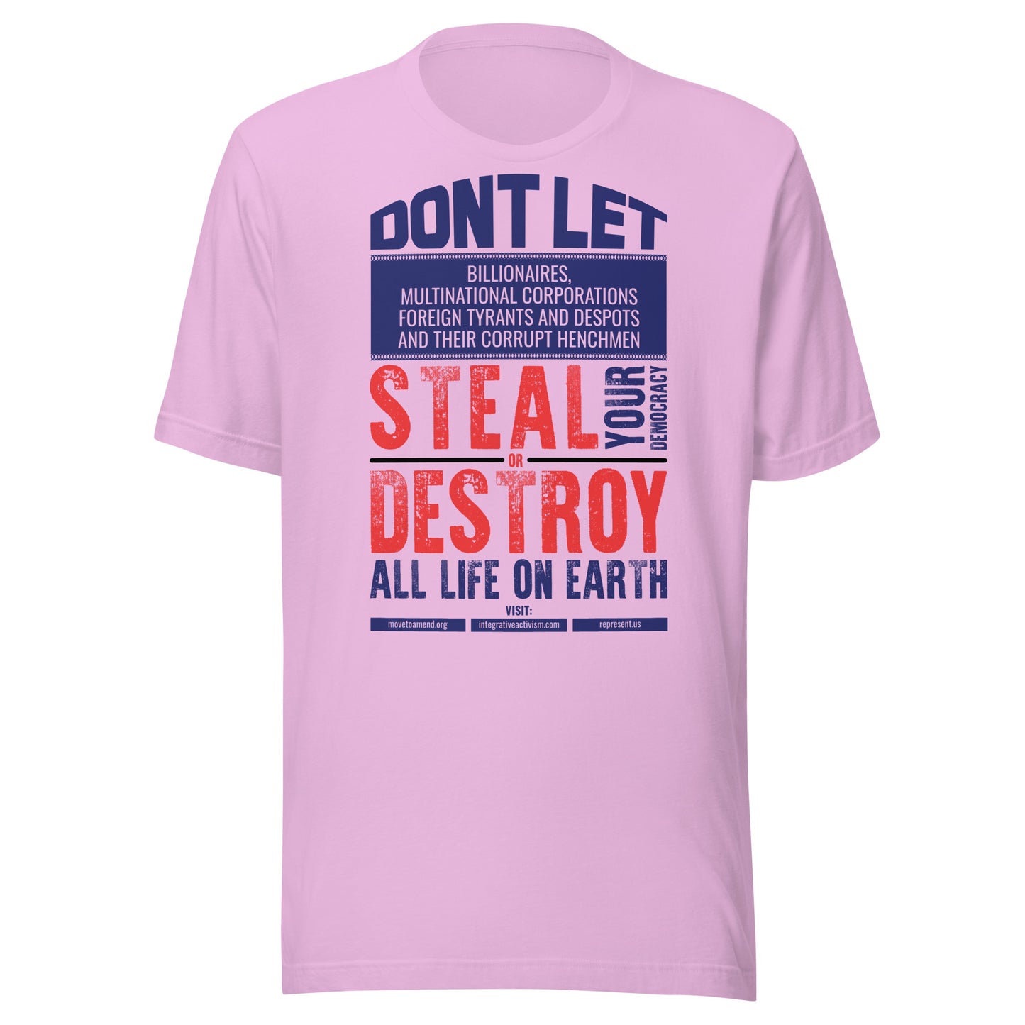 Men's t-shirt Don't Let Them Steal