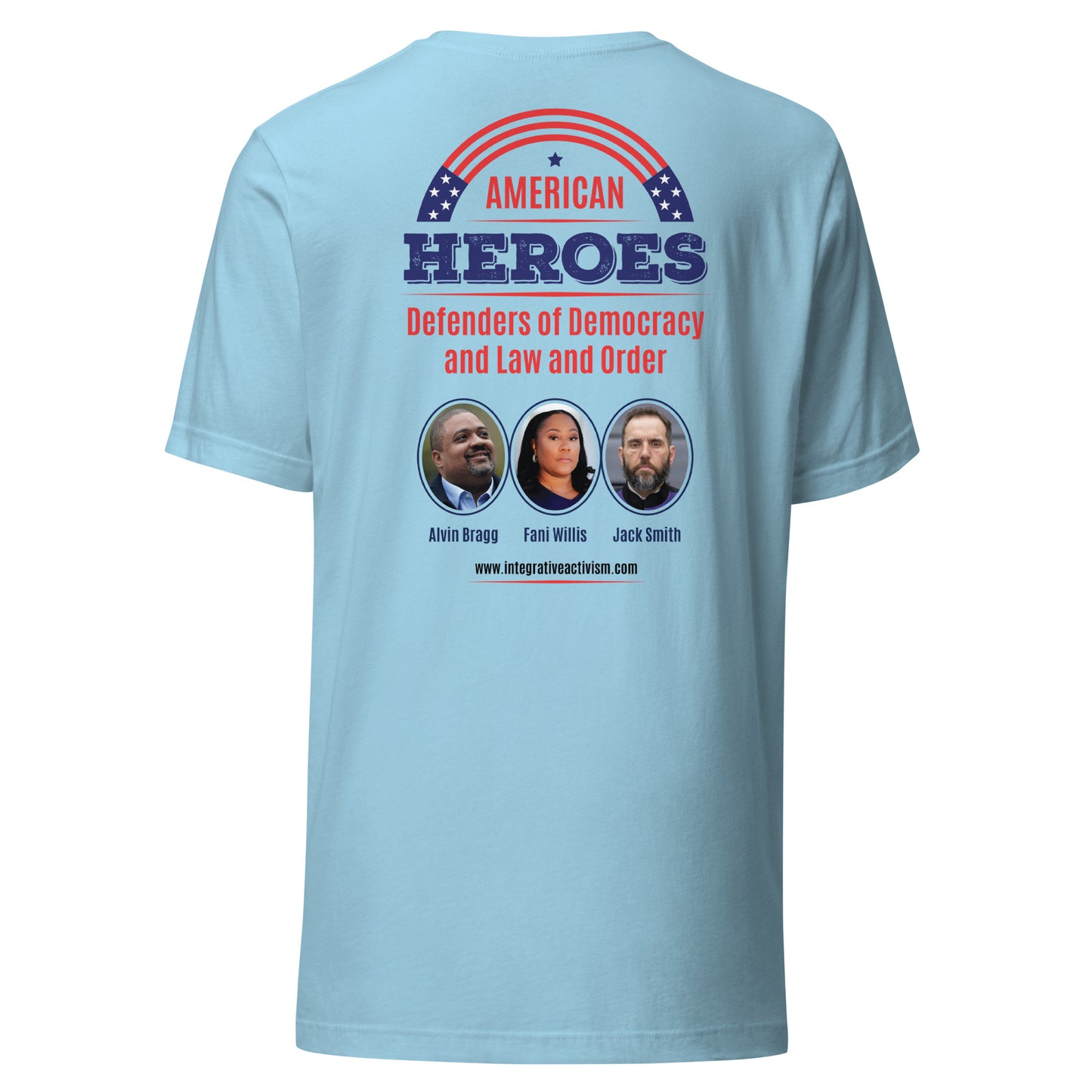 Women American Heroes Graphic Tee: Wear Your Pride!