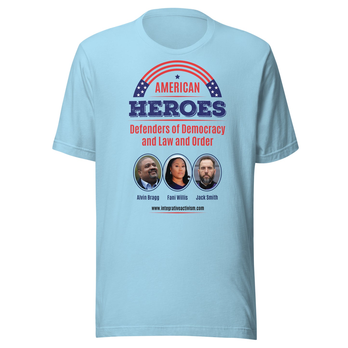 Men's American Heroes Graphic Tee: Wear Your Pride!