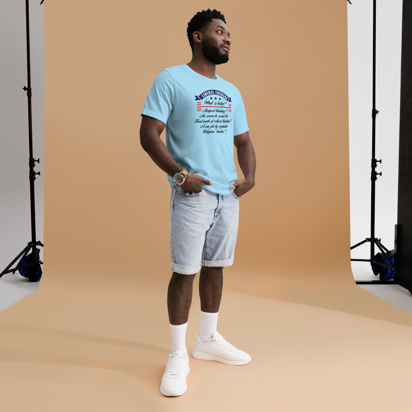 Men's t-shirt What is Belief?