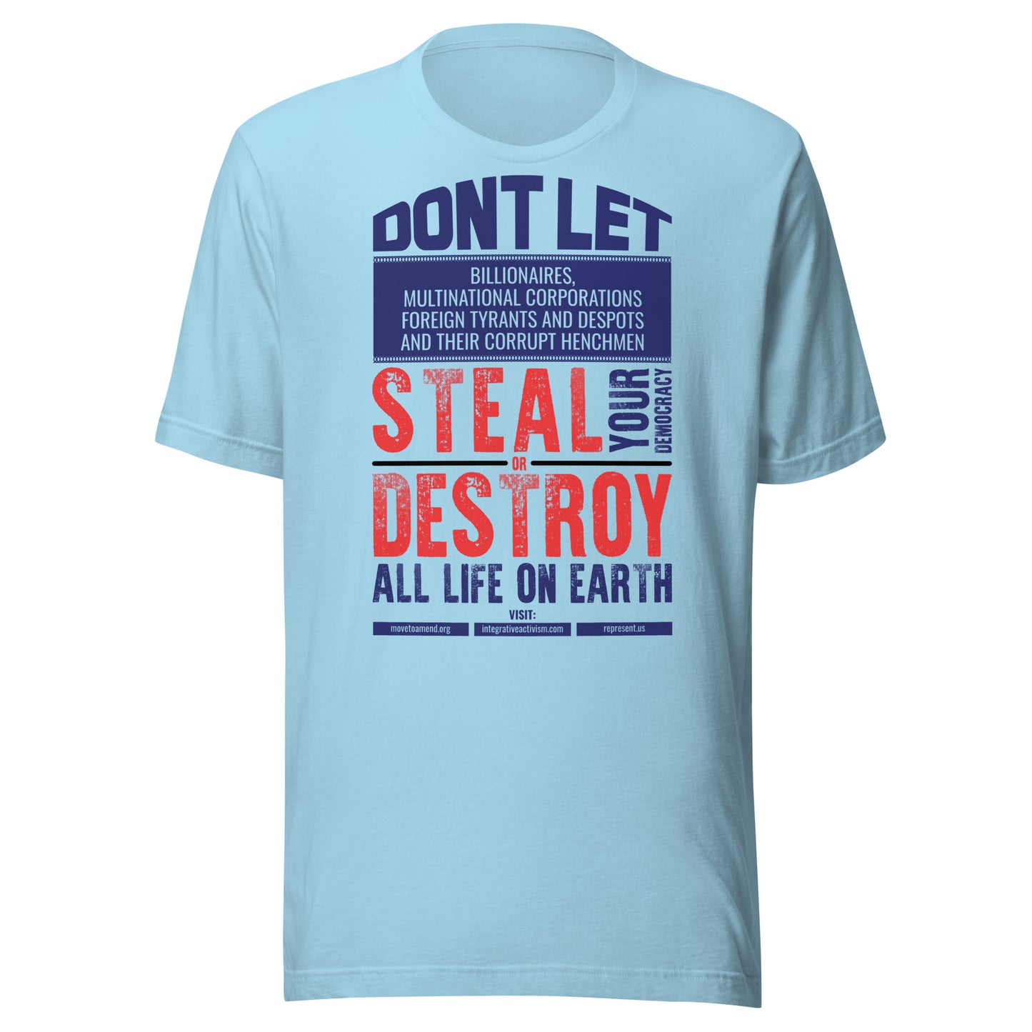 Men's t-shirt Don't Let Them Steal