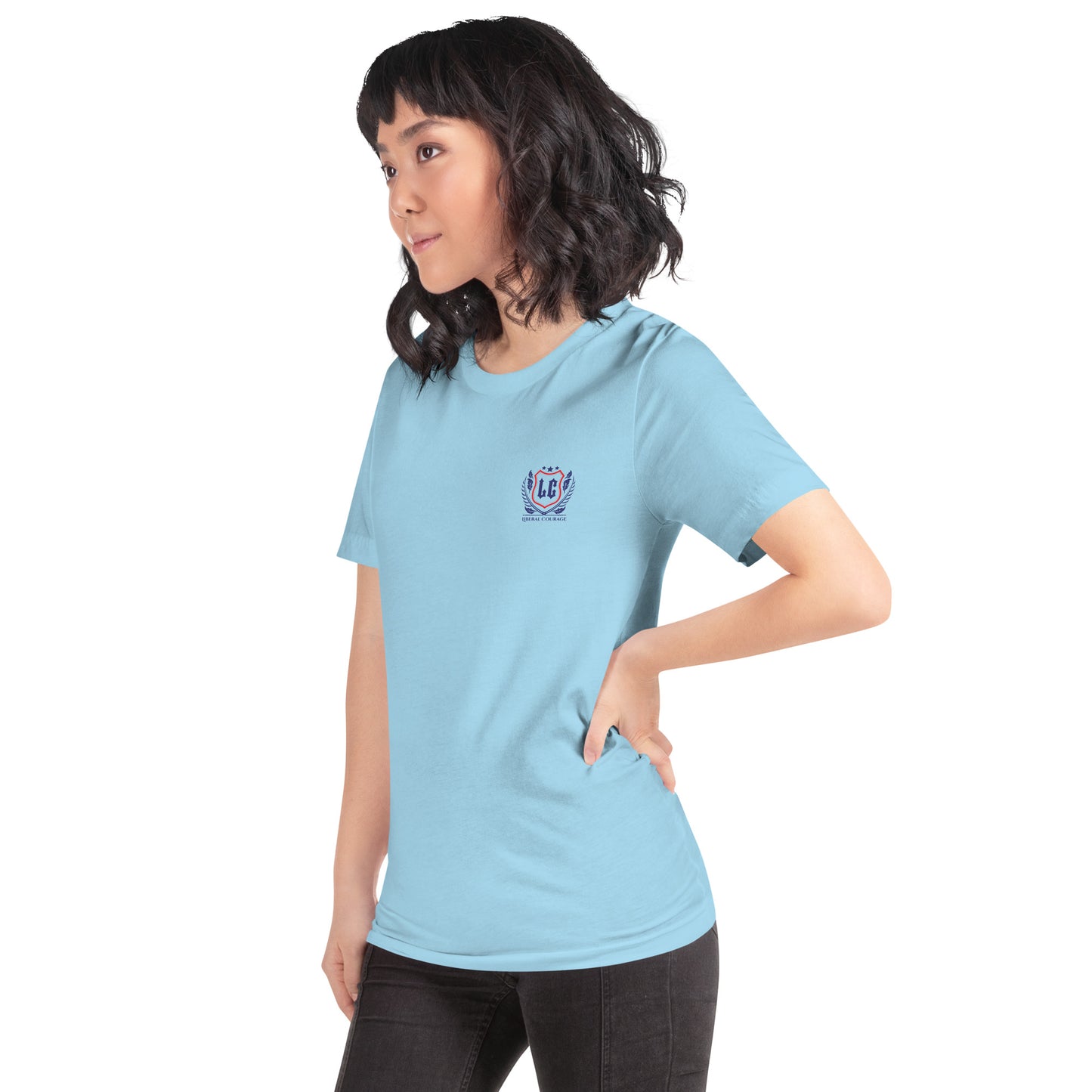 Women American Heroes Graphic Tee: Wear Your Pride!