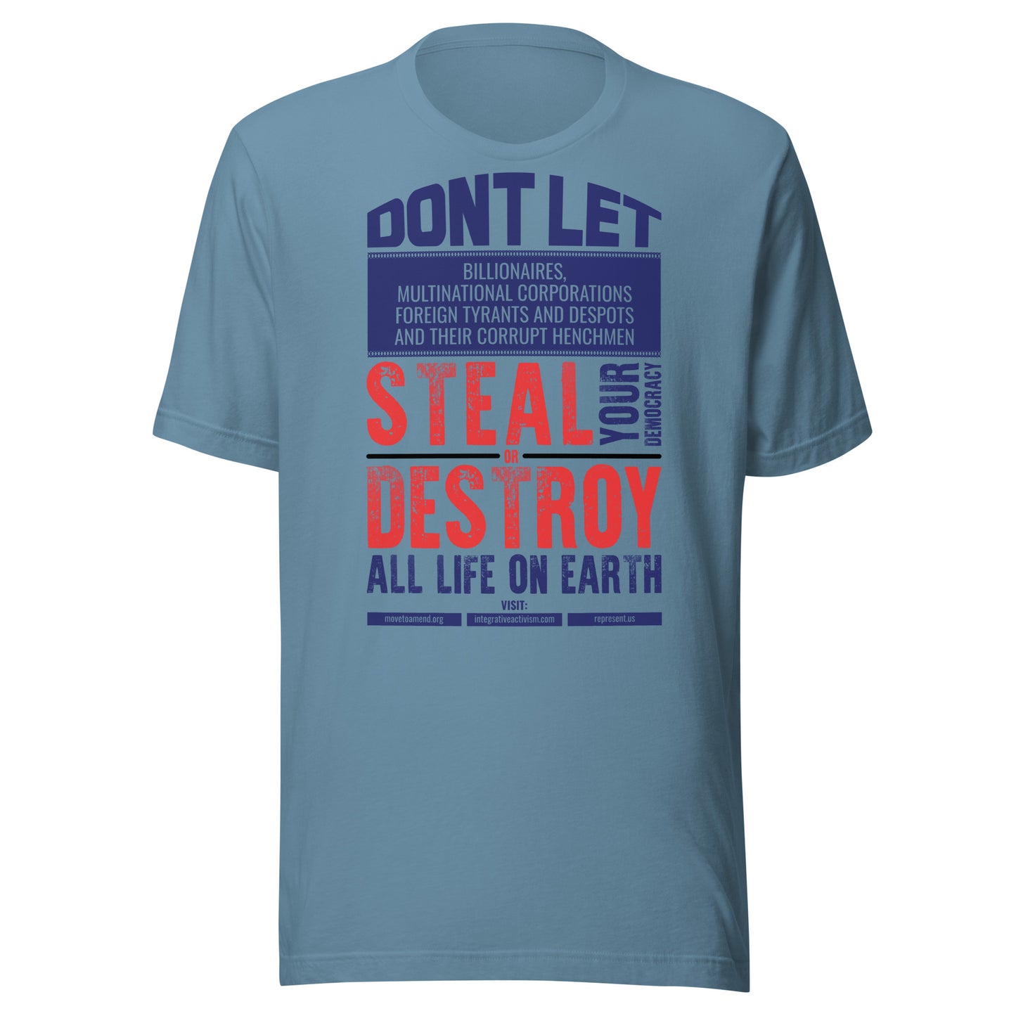 Men's t-shirt Don't Let Them Steal