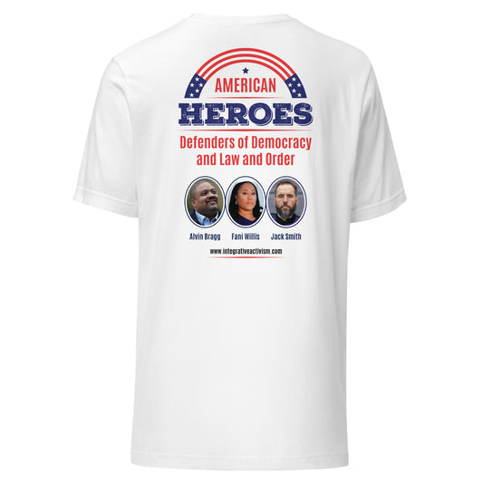 Women American Heroes Graphic Tee: Wear Your Pride!