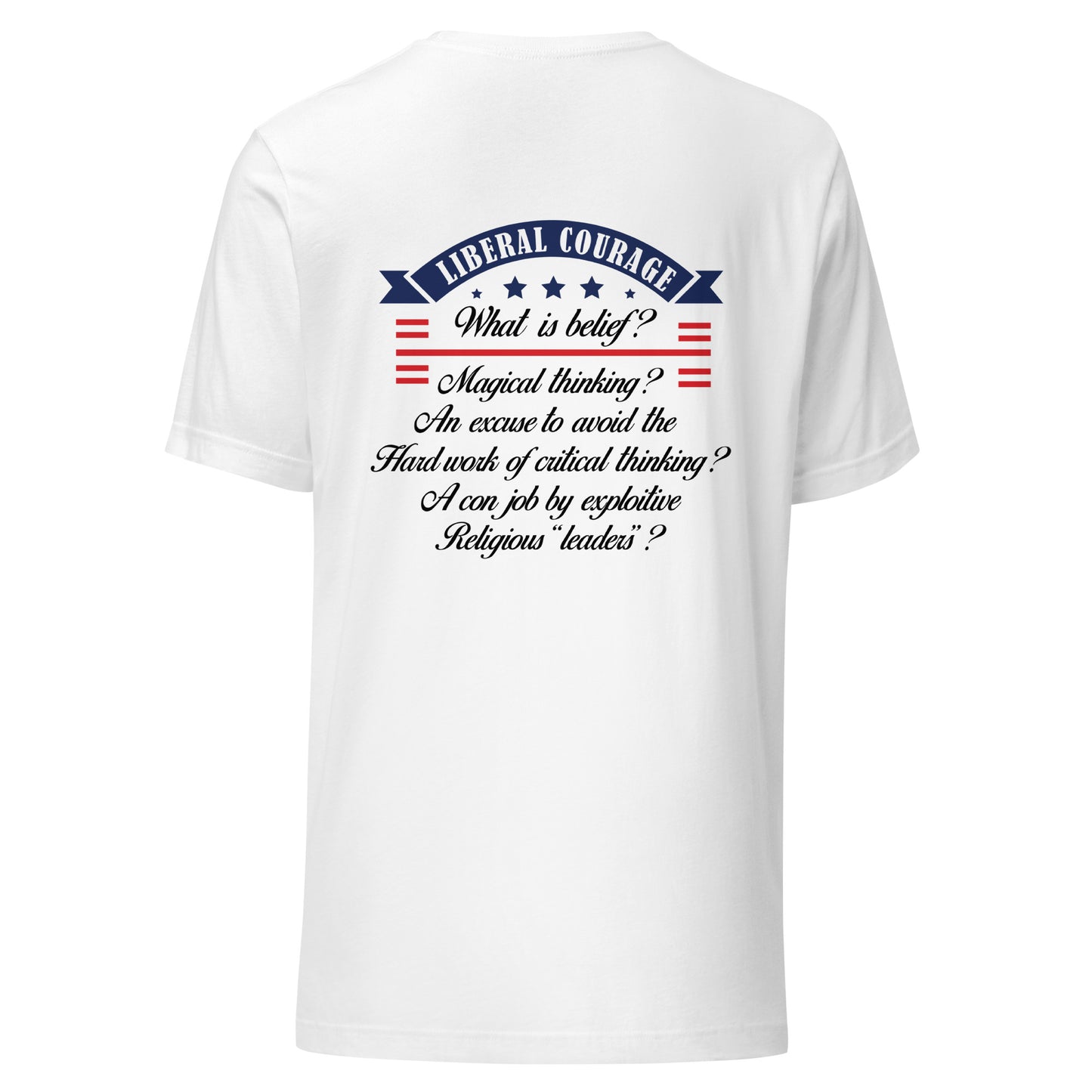 Women's t-shirt What is Belief?