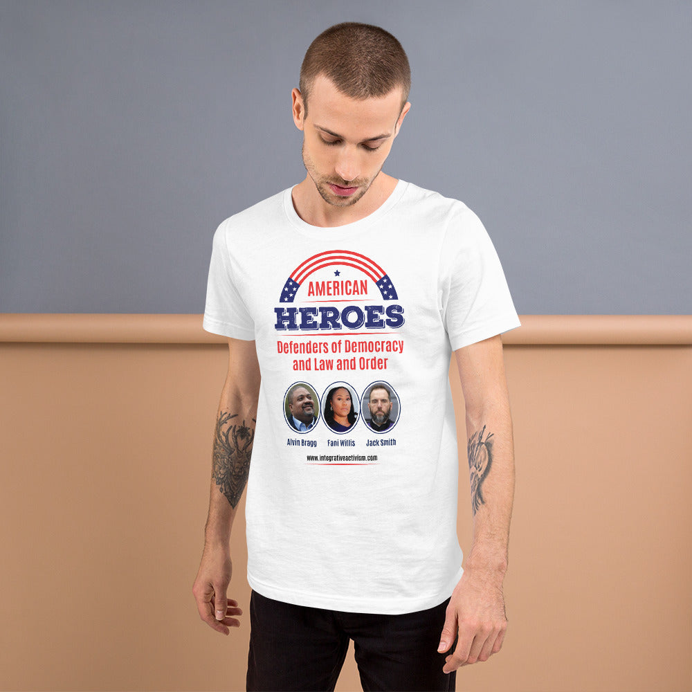 Men's American Heroes Graphic Tee: Wear Your Pride!