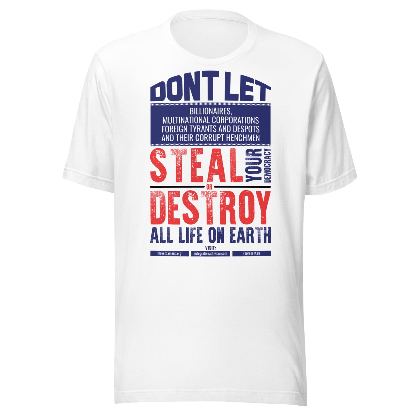 Men's t-shirt Don't Let Them Steal