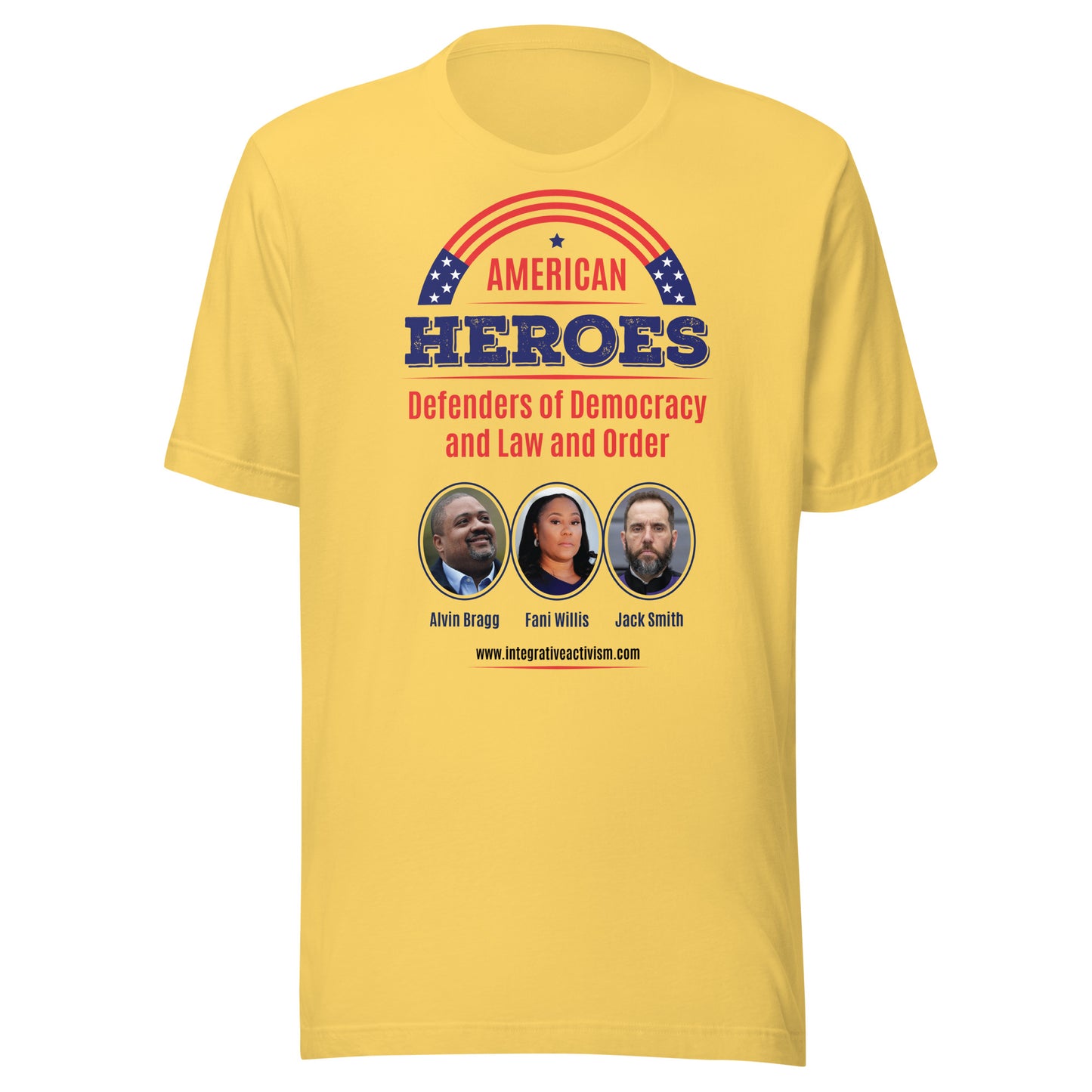 Men's American Heroes Graphic Tee: Wear Your Pride!