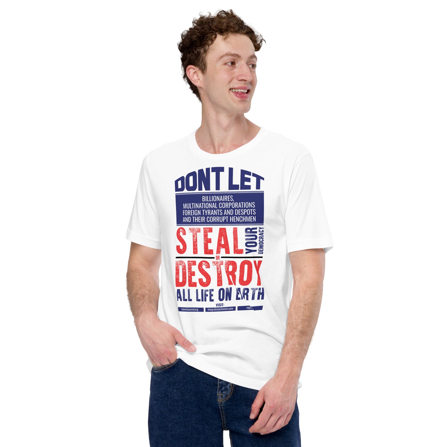 Men's t-shirt Don't Let Them Steal