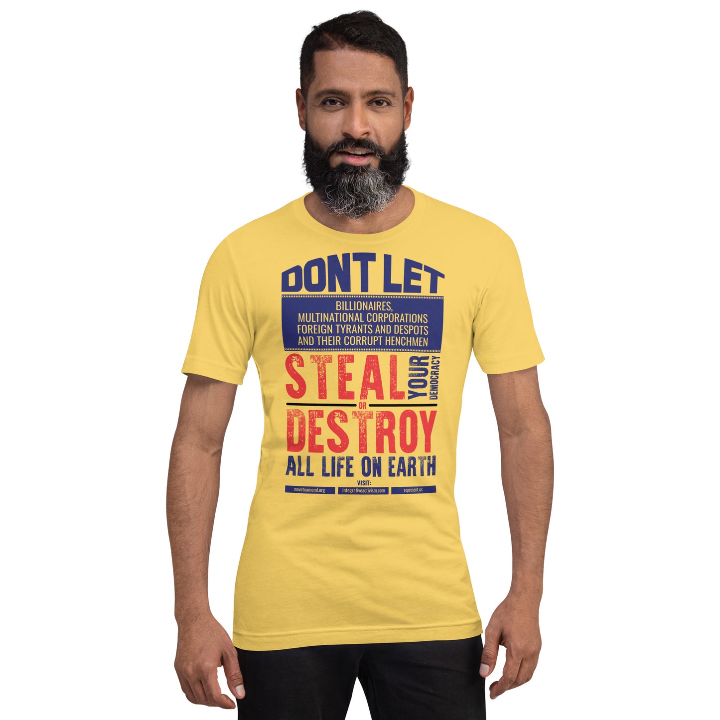 Men's t-shirt Don't Let Them Steal